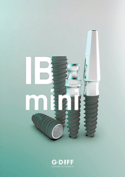 G-DIFF IB Mini — Система узких дентальных имплантатов