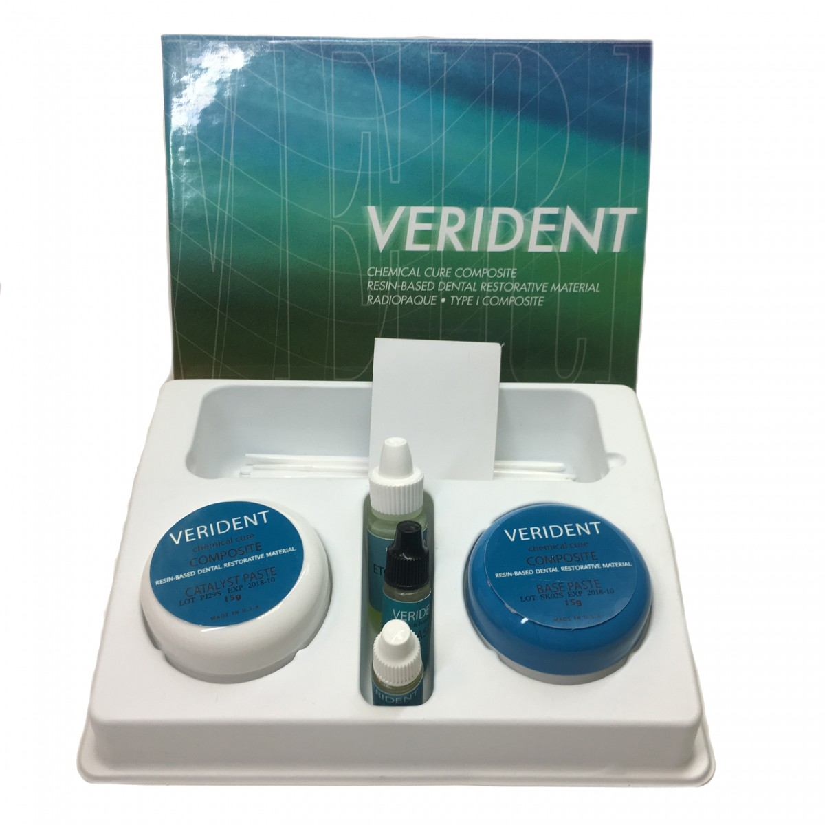 Материал композитный стоматологический химического отверждения VERIDENT (Chermical Cure Composite)